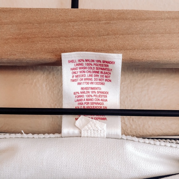 Xhilaration Navy Striped Push Up Bikini - Picture 12 of 12